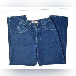 Vintage Old Navy Jeans Mens 28 X 30 High Rise‎ Y2K 90s Denim Blue Straight Leg